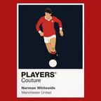 Norman Whiteside Manchester United Men's Hoodie - Red