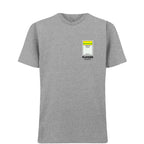 Norwich City Monopoly Card t-shirt – close-up of white Norwich City Monopoly Card lettering and Players Couture logo on the