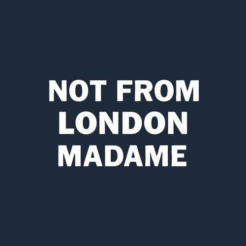 Not From London Madame Logo Players Couture Men's Casual Hoodie