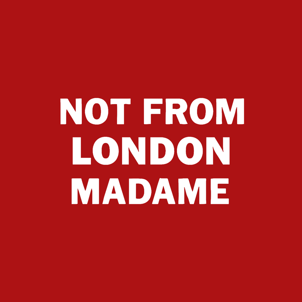 Not From London Madame Toy Logo Players Couture Mens T-Shirt