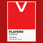Nottingham Forest Classic Football Shirt Colours Frame Men's T-Shirt – forest close-up detail shot of the Nottingham Forest