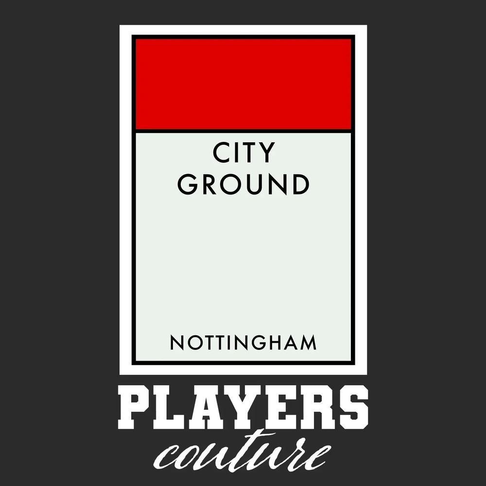 Nottingham Forest Monopoly Card hoodie – forest men's hoodie with white Nottingham Forest Monopoly Card letters and Players