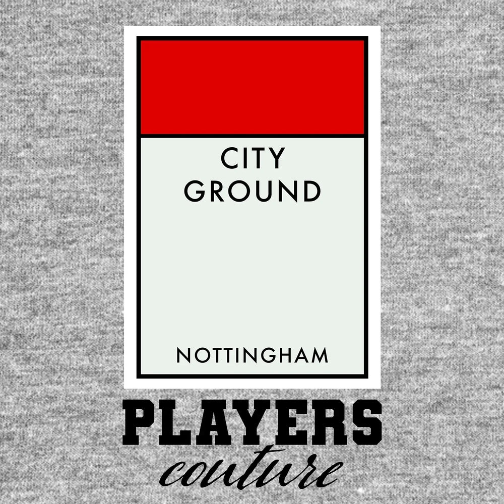 Nottingham Forest Monopoly Card hoodie – forest men's hoodie with white Nottingham Forest Monopoly Card letters and Players