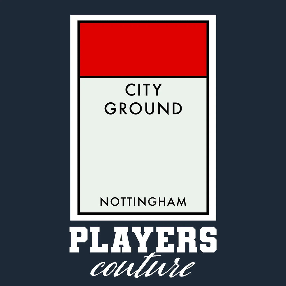 Nottingham Forest hoodie – forest men's hoodie with white Nottingham Forest letters and Players Couture logo on the chest