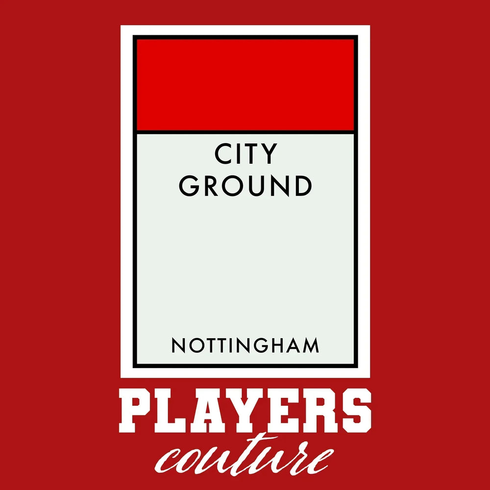 Nottingham Forest Monopoly Card hoodie – forest men's hoodie with white Nottingham Forest Monopoly Card letters and Players
