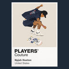 Nyjah Huston Men's T-Shirt - Navy