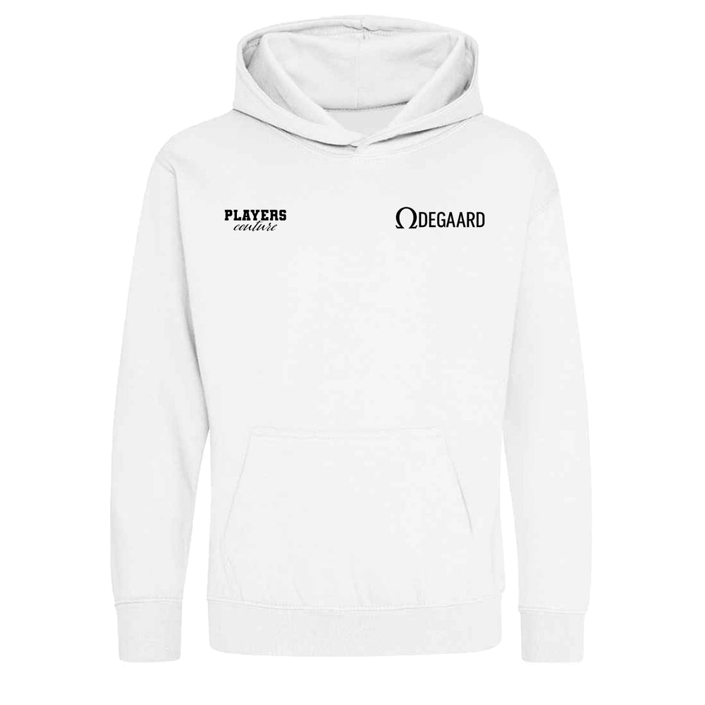 Martin Odegaard Logo Players Couture Kids Hoodie White