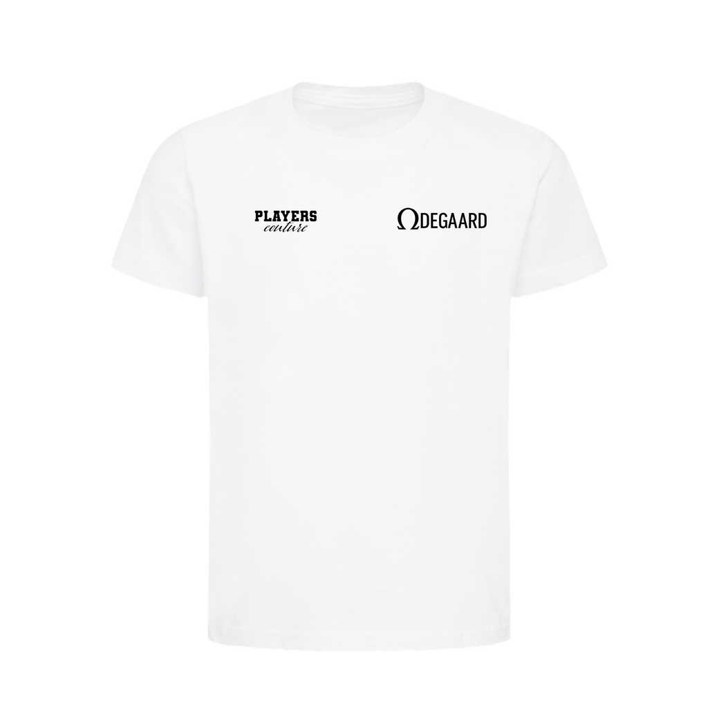 Martin Odegaard Logo Players Couture Kids T-Shirt White