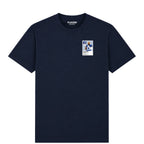 Odell Beckham Jr New York Giants American Football Icon Frame Men's T-Shirt – navy