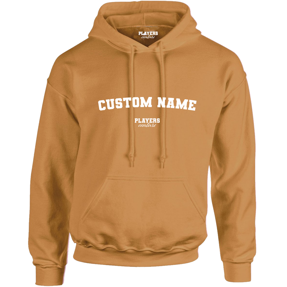 Gold Custom Great Value Players Couture Men's Basic Hoodie Gold