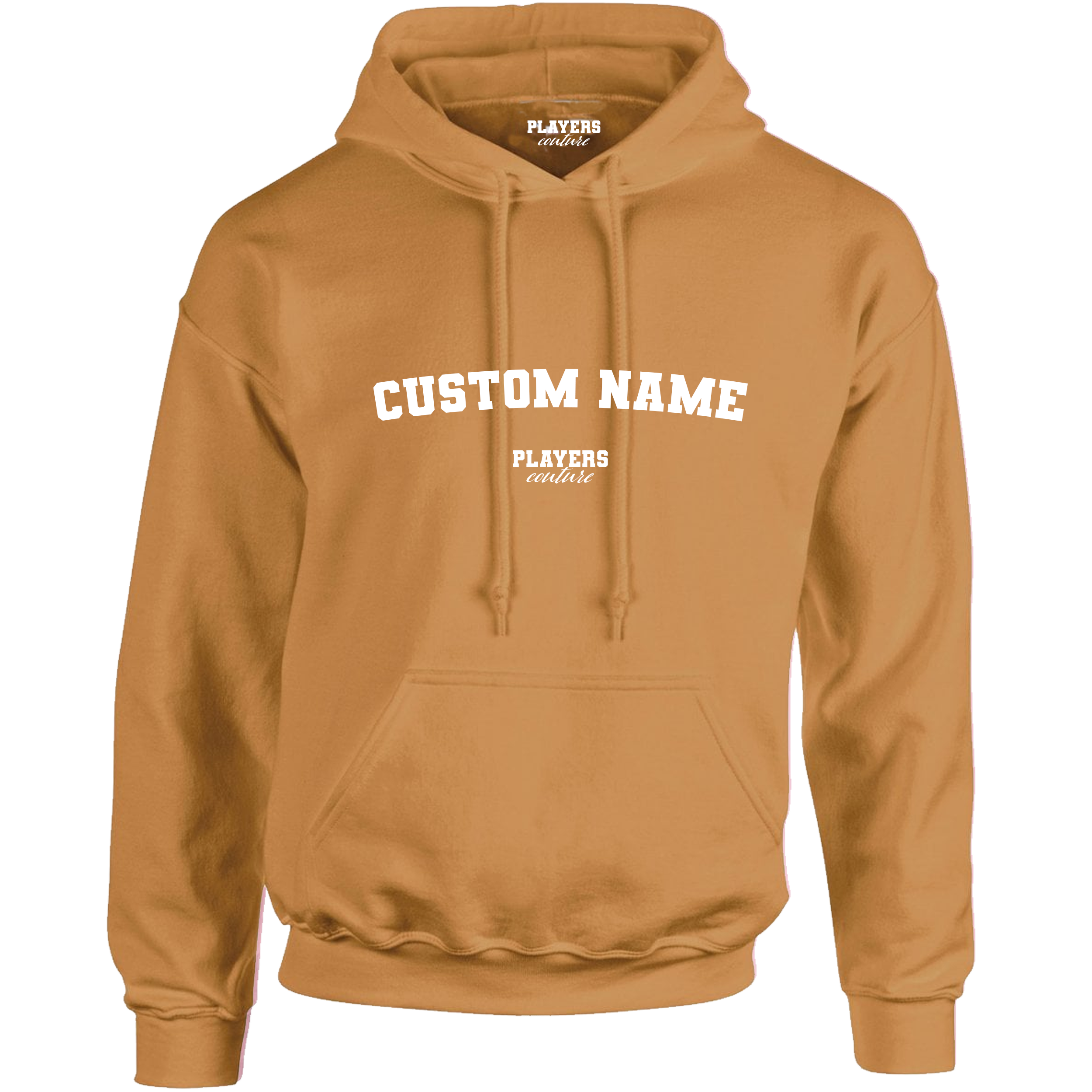 Gold Custom Great Value Players Couture Men's Basic Hoodie Gold