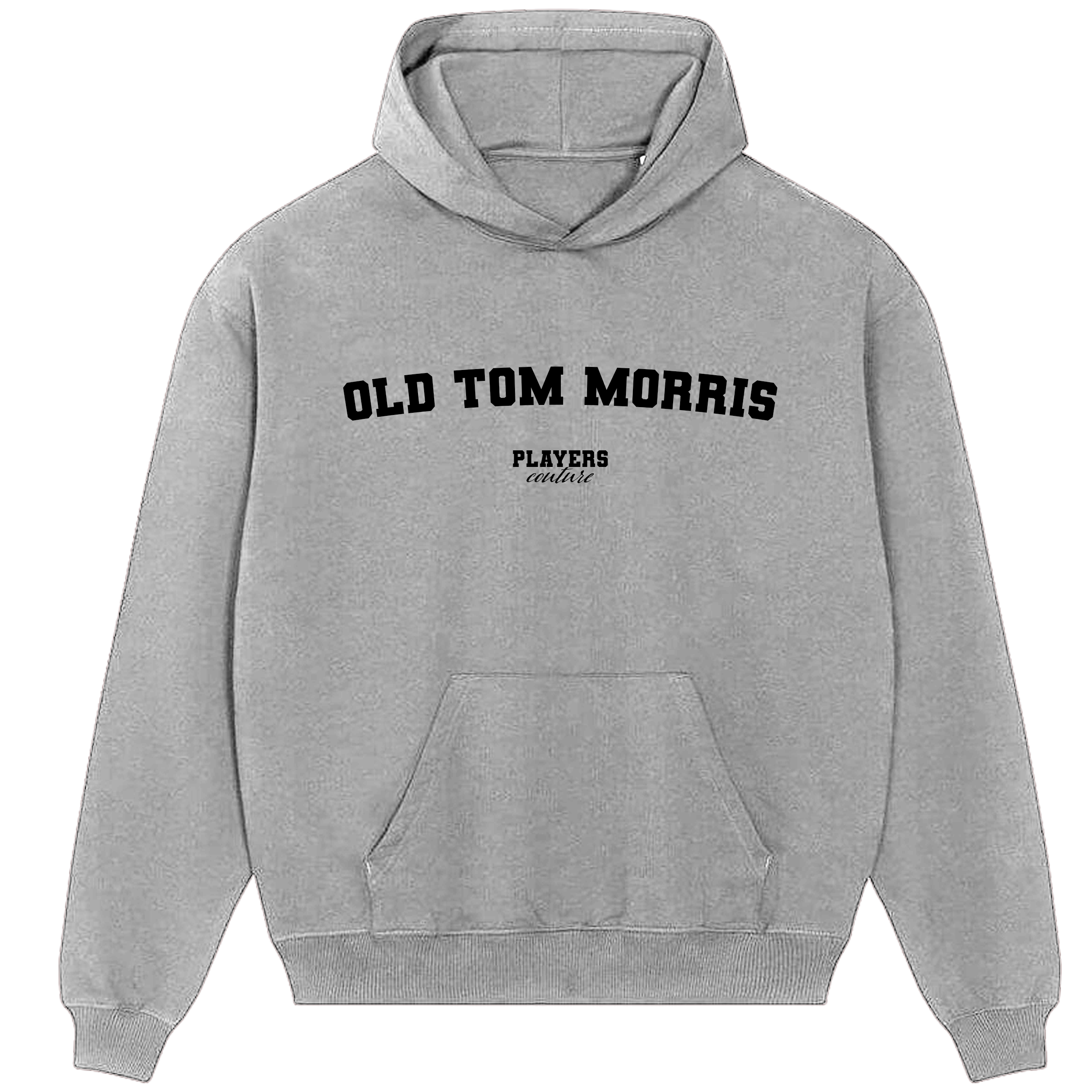 Old Tom Morris Players Couture Men's Casual Hoodie Gray
