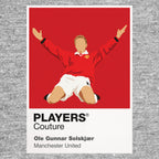 Ole Gunnar Solskjaer Manchester United Icon Frame — Gray