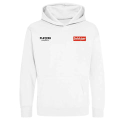 Ole Gunnar Solskjaer hoodie – red kids' hoodie featuring the Ole Gunnar Solskjaer Players Couture logo