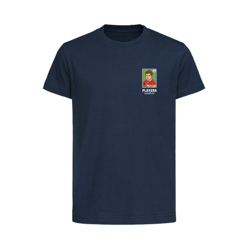 Ole Gunnar Solskjaer World Cup Sticker Kids T-Shirt – ole gunnar solskjaer sticker kids navy tshirt Players Couture design