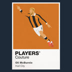 Oli McBurnie Hull City Men's T-Shirt - Navy