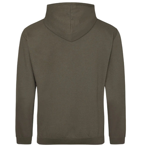 Essentials Collection hoodie – green men's hoodie with white Essentials Collection letters and Players Couture logo on the