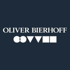 Oliver Bierhoff Logo Men's T-Shirt – navy close-up detail shot of the Oliver Bierhoff Players Couture logo design