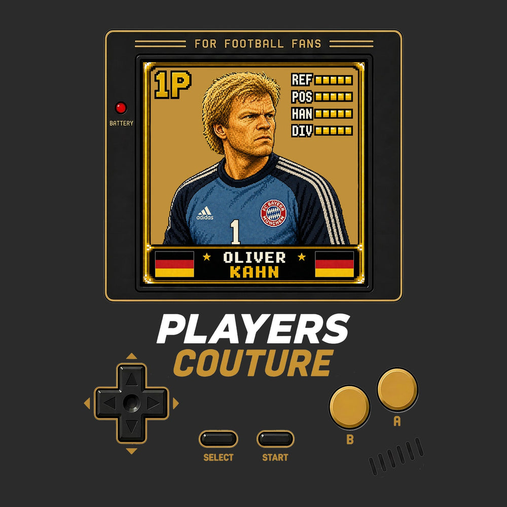 Oliver Kahn Legend 8-Bit Men's Hoodie - image 1