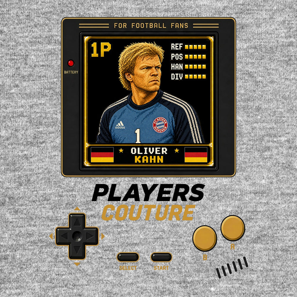 Oliver Kahn Legend 8-Bit Men's Hoodie - image 9