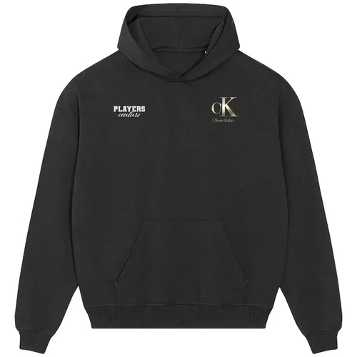 Oliver Kahn hoodie – black men's hoodie featuring the Oliver Kahn Players Couture logo