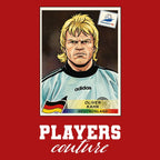 Oliver Kahn World Cup Sticker Kids T-Shirt – oliver kahn red Players Couture design