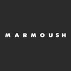 Omar Marmoush Logo Men's T-Shirt – black close-up detail shot of the Omar Marmoush Players Couture logo design