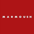 Omar Marmoush Logo Men's T-Shirt – red close-up detail shot of the Omar Marmoush Players Couture logo design