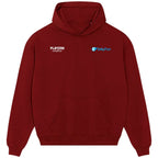 Only Fan hoodie – red men's hoodie featuring the Only Fan Players Couture logo