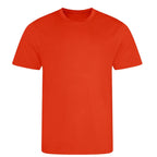 Custom Upload Your t-shirt – orange men's t-shirt featuring the Custom Upload Your Players Couture logo