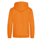 Essentials Collection hoodie – orange kids' hoodie with black Essentials Collection letters and Players Couture logo on the