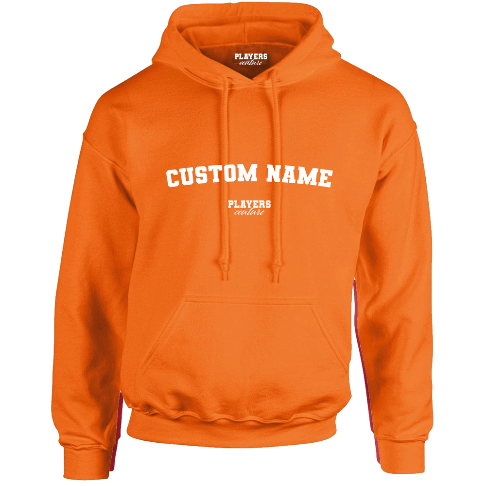 Orange Custom Great Value Players Couture Men's Basic Hoodie Orange