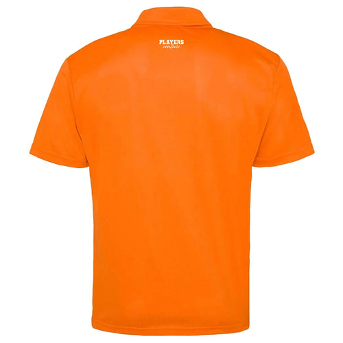 Essentials Collection Men's Cool Active Orange Polo Shirt - Icon Design (View 2)