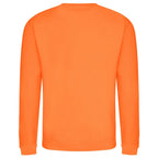 Essentials Collection hoodie – orange men's hoodie with black Essentials Collection letters and Players Couture logo on the