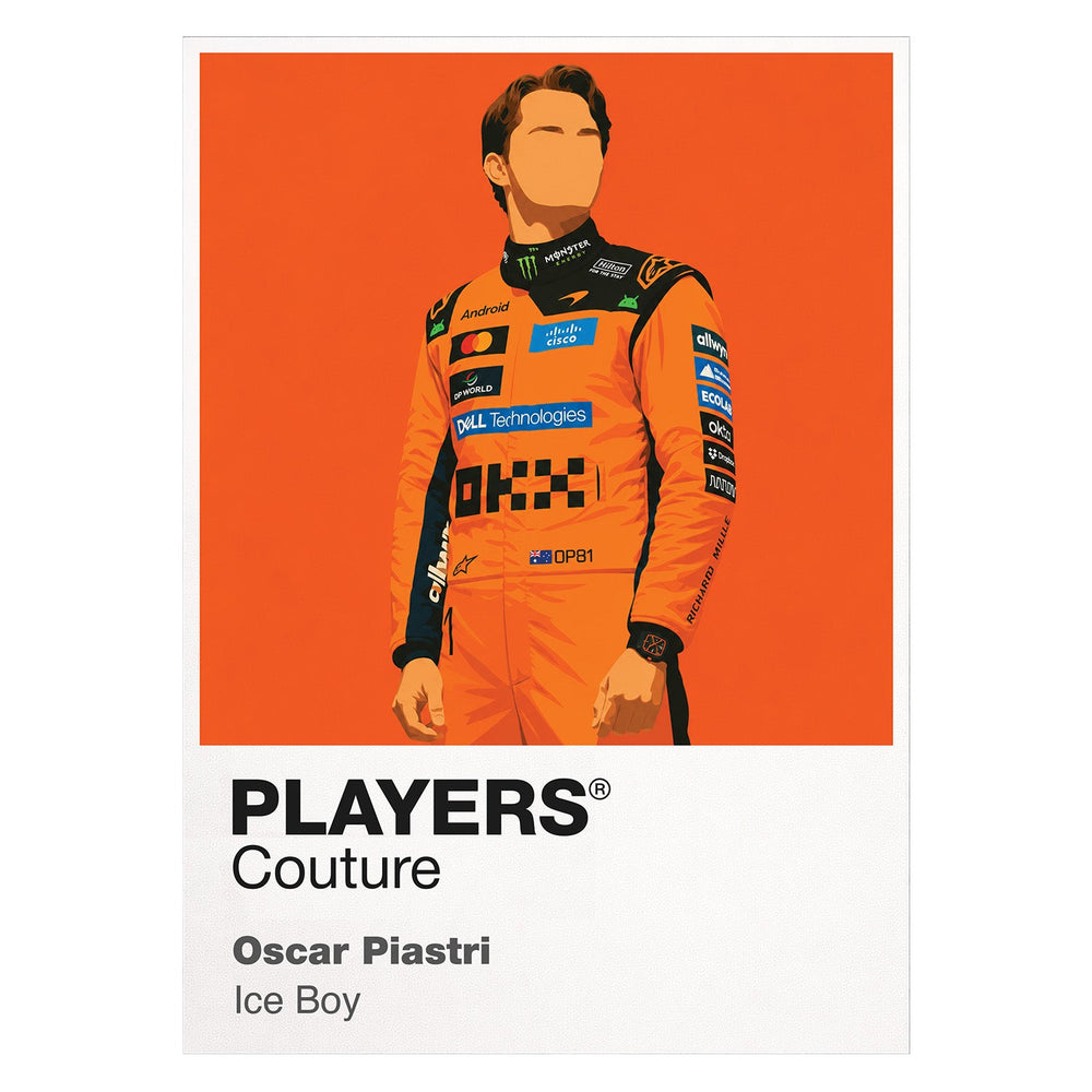 Oscar Piastri Formula 1 T-shirt – white view