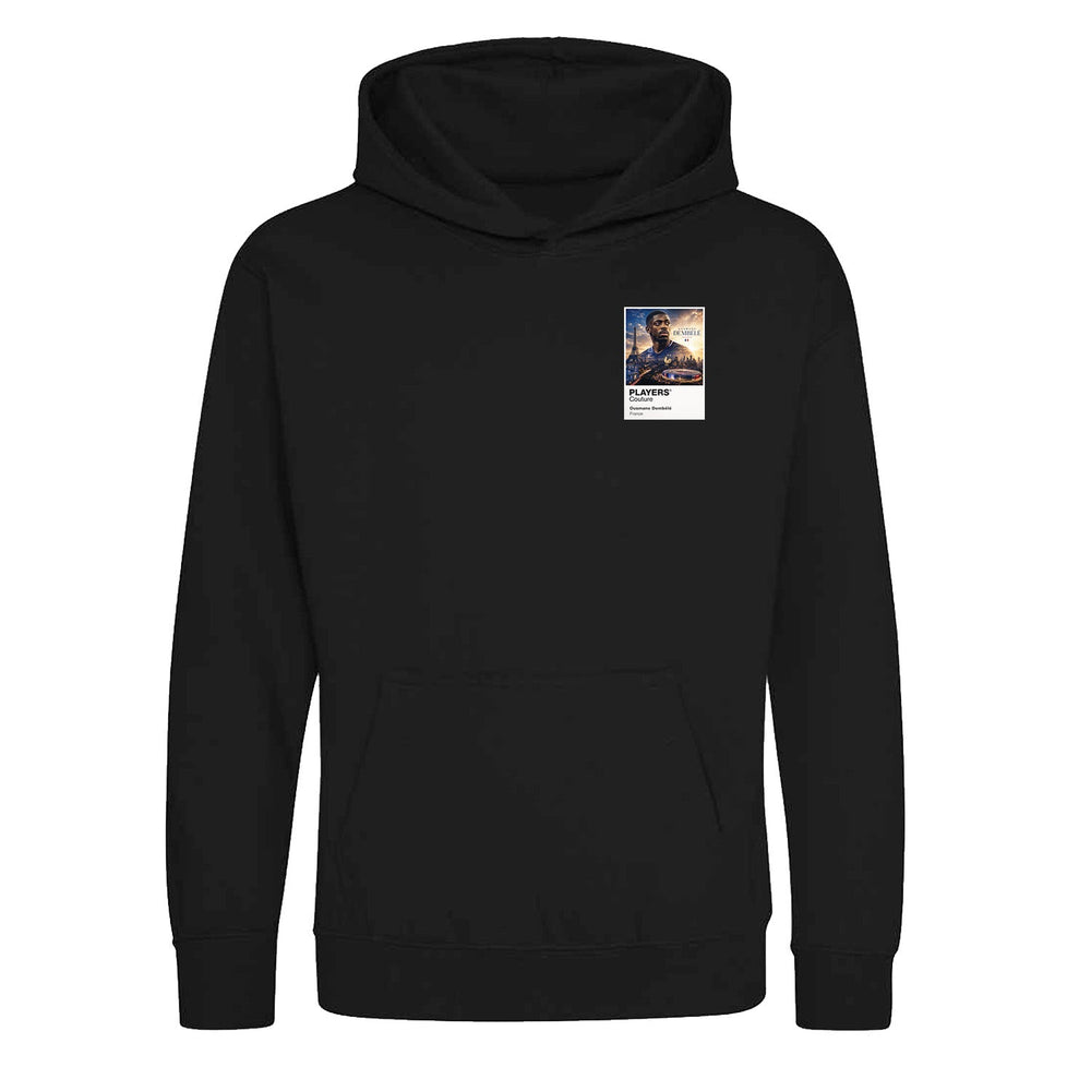 Ousmane Dembele France Atlas Frame White kids hoodie by Players Couture