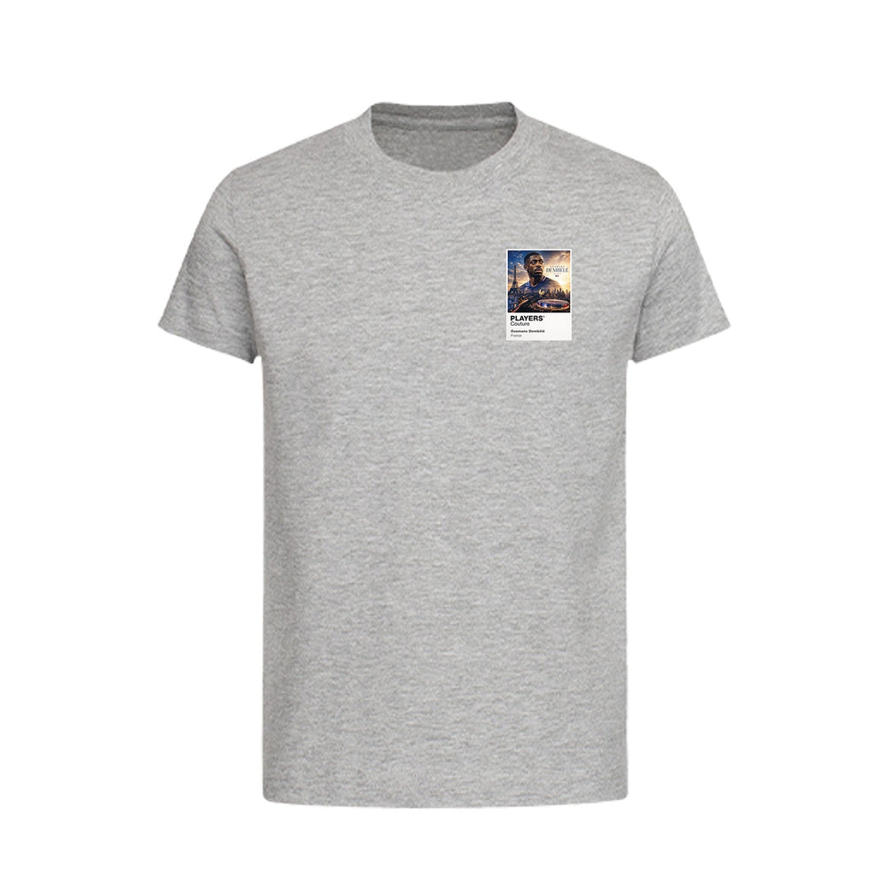 Ousmane Dembele France Atlas Frame White kids t-shirt by Players Couture
