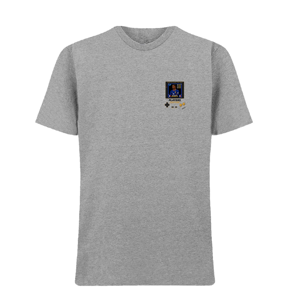 Ousmane Dembele 1P 8-Bit t-shirt retro gaming design by Players Couture