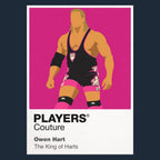 Owen Hart Wrestling Icon Frame Men's T-Shirt