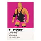 Owen Hart Wrestling Icon Frame Men's Hoodie