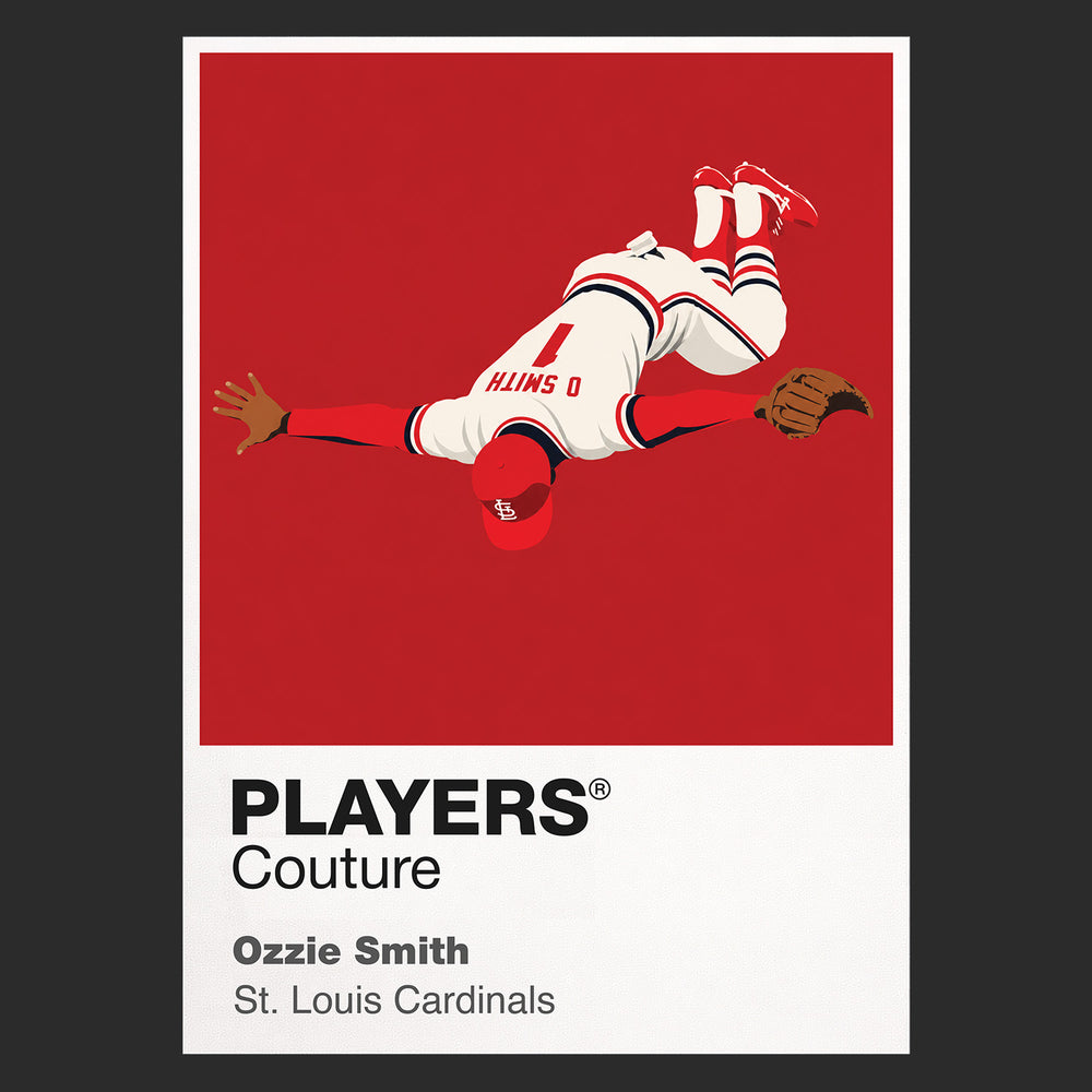 Ozzie Smith Cardinals Baseball Icon Frame - Icon Design (View 9)