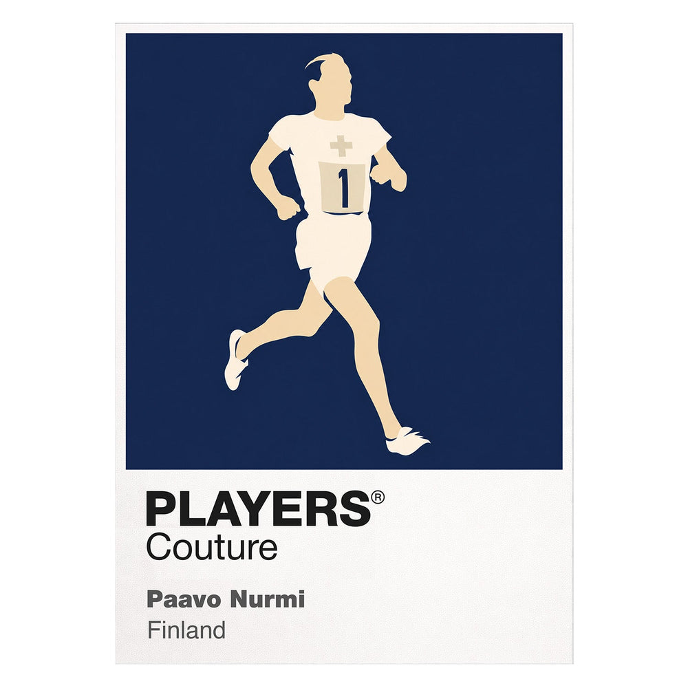Paavo Nurmi Olympics Icon Frame Men's Hoodie