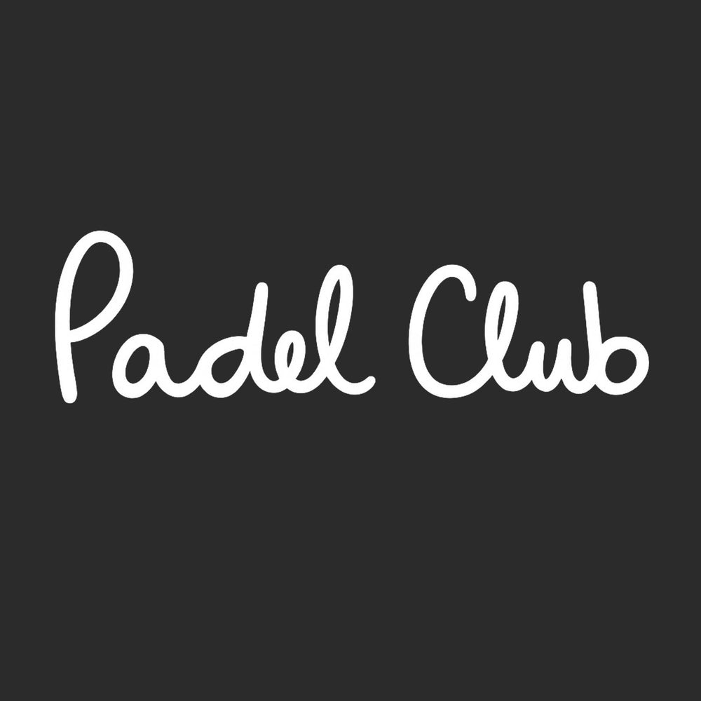 Padel Club Script Logo Players Couture Men's Casual Hoodie