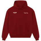 Padel Club Script Logo Players Couture Men's Casual Hoodie Red