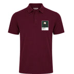 Padraig Harrington Golf Icon Frame Men's Polo Shirt - Burgundy