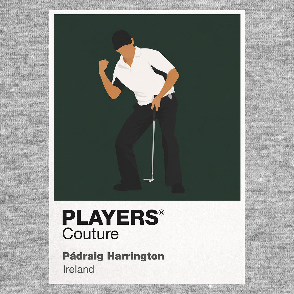 Padraig Harrington Golf Icon Frame Men's Polo Shirt