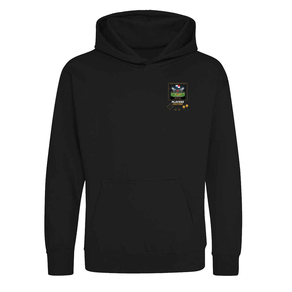 Panama World Cup 8-Bit Kids Hoodie retro gaming football design by Players Couture