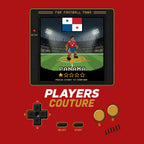 Panama World Cup 8-Bit Men's T-Shirt retro gaming football design by Players Couture