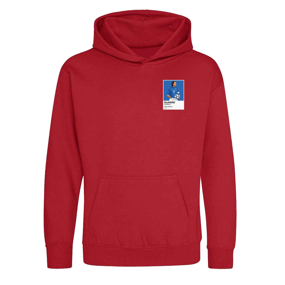 Paolo Maldini Players Couture Kids Red Hoodie