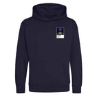 Paolo Maldini Italy Icons in Lights Frame Kids Hoodie in Navy